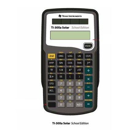 Texas Instruments Ti30Xa Solar No Fractions 30XATE/BKT/B